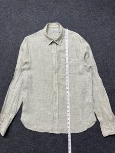Men's Casual Linen Blend Shirt