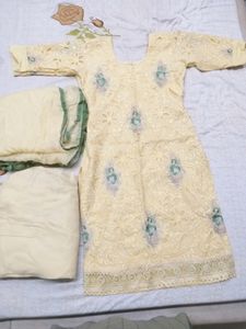 Elegant Embroidered Salwar Kameez Set