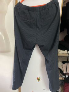Striped High Waist Trousers
