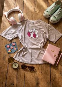 Cute Kirby Graphic T-Shirt