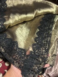 Super Gorgeous Metalic Saree❤️