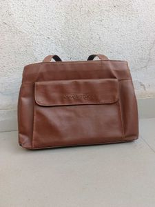 Brown Leather Handbag
