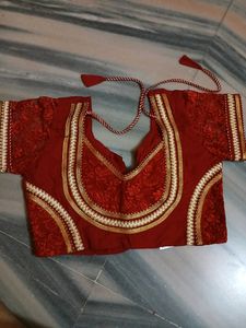 Hot Red Blouse, Brand New, Fit S/M Both, Designer