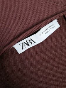ZARA Sleeveless Halter Neck Top back Heart detai