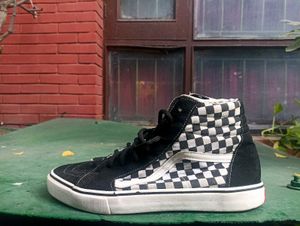 Vans SK8-Hi Checkerboard Sneakers