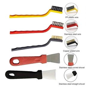 chimney Set of 4 Cleaning Brushes with Scrapers