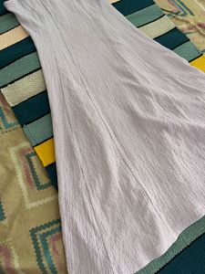 Lavender Textured Midi Dress