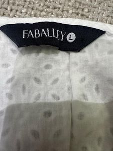 last price Chic White Broderie Anglaise Peplum Top