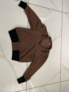Chic Printed Long Sleeve Top