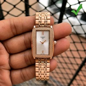 Tissot Two-Tone Rectangle Watch