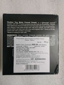 Avon Flawless True Matte Pressed Powder