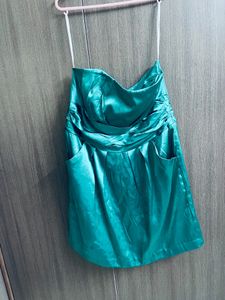 high quality imported see green mini dress for sale