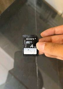 Sony Locked SD card
