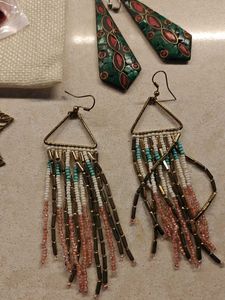 Nish Hair and Beautiful  Earrings