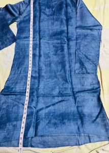Men's Teal  Kurta