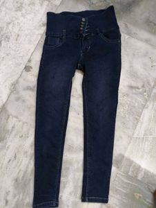 High Waisted Dark Wash Jeans