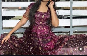 Elegant Embroidered Anarkali