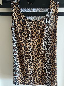 Leopard Print Tank Top
