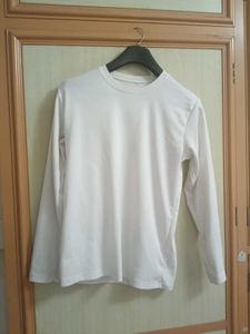 Classic White Long Sleeve Top