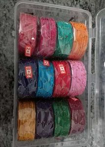 silk thread  Bangle (2 sets ) 24 bangles