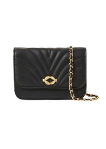 Chic Quilted Black Crossbody Bag