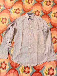 Mark Taylor XS Striped Slim Fit Shirt