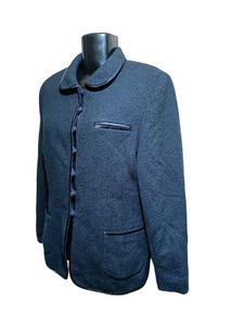 Vintage Women Black Jacket/Blazer Fit For S & M