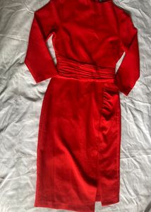 Free Delivery 🎊 ZARA RED BODYCON DRESS
