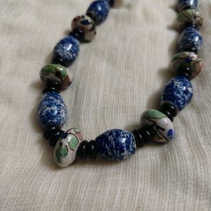 Price Drop !! Pottery Necklace From Hongkong