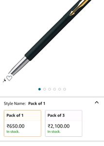 Parker Vector Ball Pen Matte Black