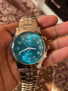 Blue Dial Unisex HMT Quartz Watch