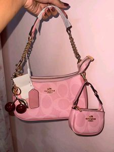 Coach 💗 Pink branded Handbag ✨