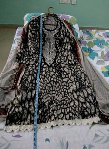 Brand New Black &amp; Grey Pakistani Kurta Set