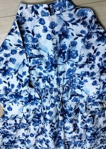 Water Color Print Dress