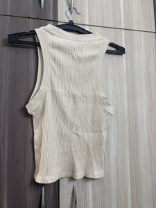 ZARA RIPPED TANK TOP