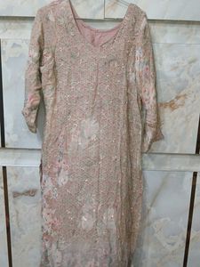 Beautiful Floral Print Kurta