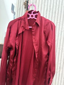 Elegant Satin Shirt