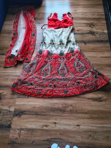 gorgeous handwork lehanga choli set..