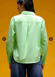 Light Green Collared Shirt