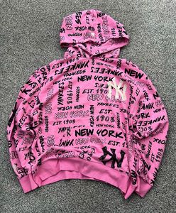 Pink New York Yankees Hoodie