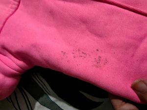 pink jacket