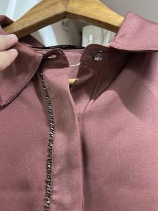 Chic Collared crop top