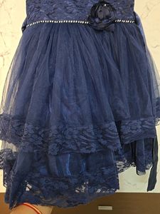 🆕 Navy Blue Frock (Birthday Dress)