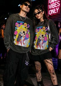 Unisex Anime skull graphic tshirt ❄️