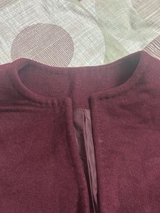 Stylish Maroon Coat