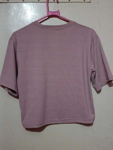 Pink Butterfly Graphic T-Shirt