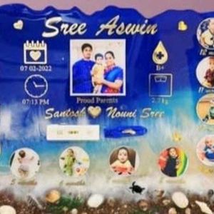 Personalized Baby Photo Collage