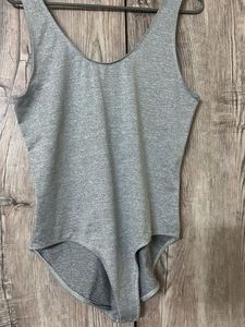 Comfortable Grey Bodysuit