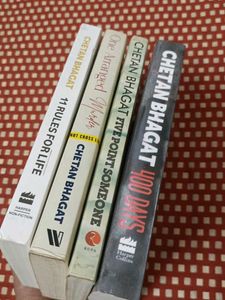 ✒️😍 Chetan Bhagat Book Set