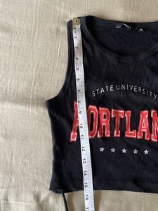 Vintage Portland State Crop Top
